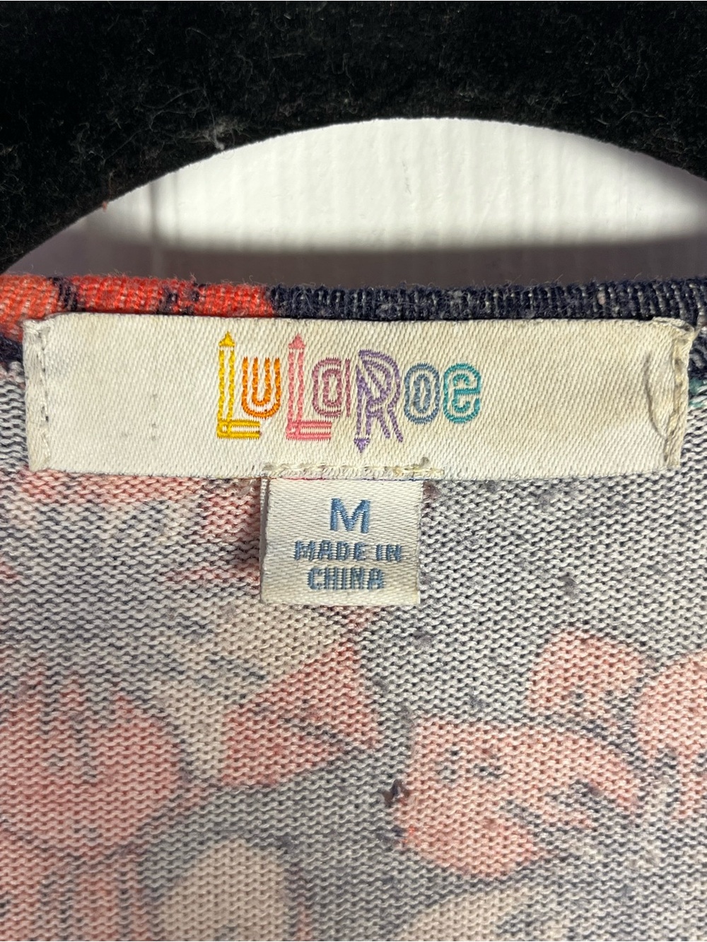 LuLaRoe Floral Duster Cardigan Size Medium - Picture 2 of 16